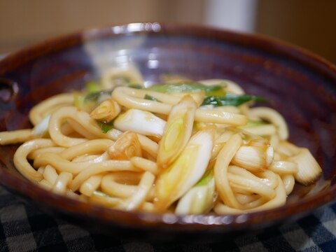 ネギだけ甘うどん